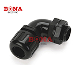 90°Elbow Powerful Watertight Corrugated Tubing Fittings